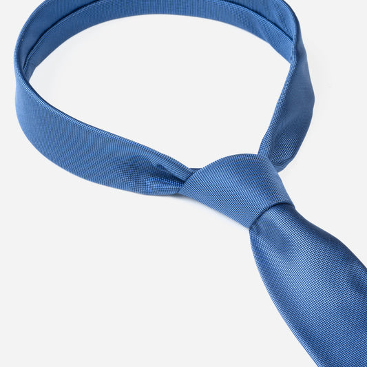 Monti-Krawatte-VALERIO-Seide-Oxford-Gewebe-Business-Formal-Festlich-Anzug-blau-1000-2