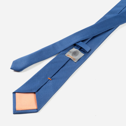 Monti-Krawatte-VALERIO-Seide-Oxford-Gewebe-Business-Formal-Festlich-Anzug-blau-1000-3