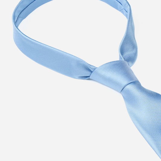 Monti-Krawatte-VALERIO-Seide-Oxford-Gewebe-Business-Formal-Festlich-Anzug-bleu-1100-3