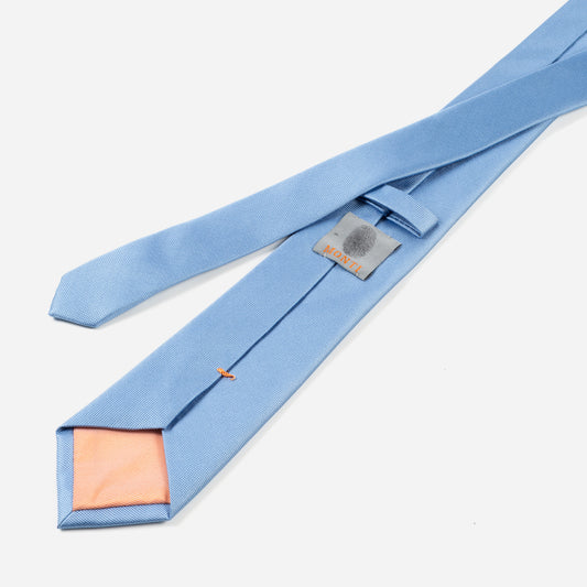 Monti-Krawatte-VALERIO-Seide-Oxford-Gewebe-Business-Formal-Festlich-Anzug-bleu-1100-2