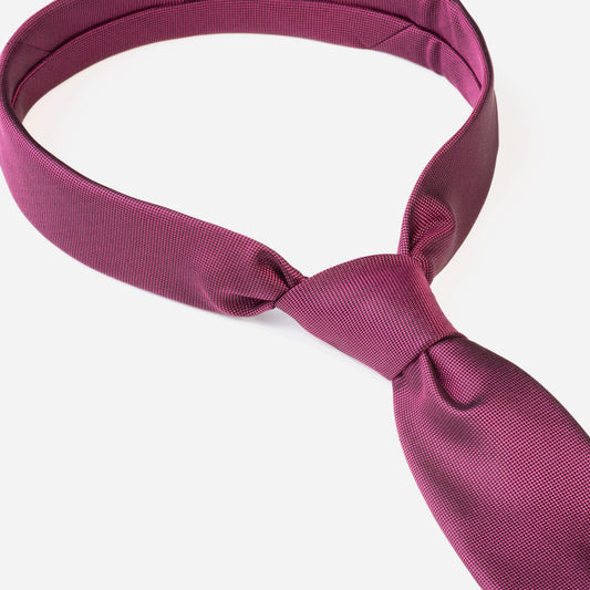 Monti-Krawatte-VALERIO-Seide-Oxford-Gewebe-Business-Formal-Festlich-Anzug-pink-3400-3