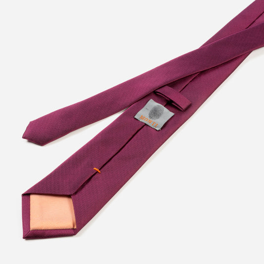 Monti-Krawatte-VALERIO-Seide-Oxford-Gewebe-Business-Formal-Festlich-Anzug-pink-3400-4