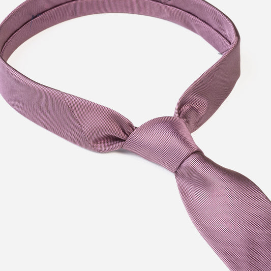 Monti-Krawatte-VALERIO-Seide-Oxford-Gewebe-Business-Formal-Festlich-Anzug-rose-3500-2