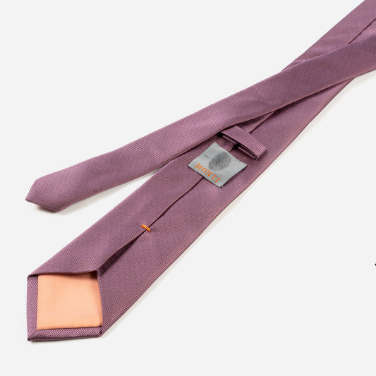 Monti-Krawatte-VALERIO-Seide-Oxford-Gewebe-Business-Formal-Festlich-Anzug-rose-3500-3