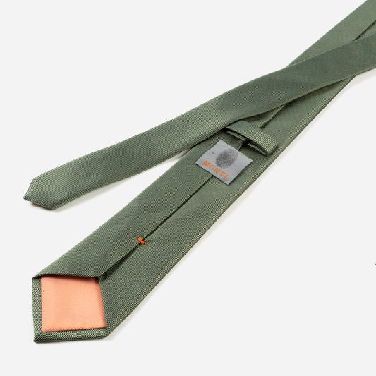 Monti-Krawatte-VALERIO-Seide-Oxford-Gewebe-Business-Formal-Festlich-Anzug-light-green-4008-3