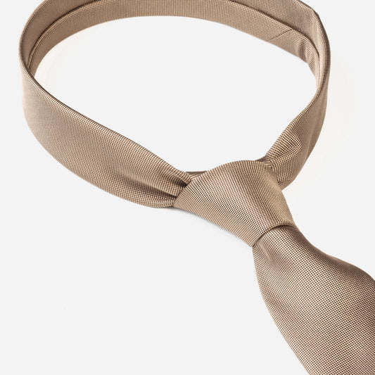 Monti-Krawatte-VALERIO-Seide-Oxford-Gewebe-Business-Formal-Festlich-Anzug-camel-6100-2