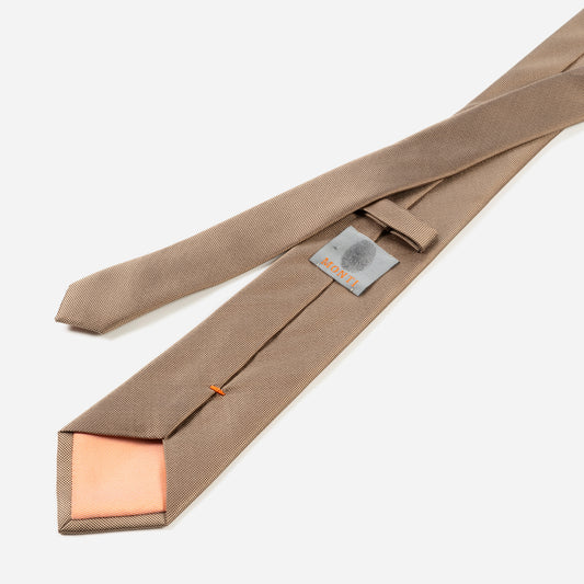 Monti-Krawatte-VALERIO-Seide-Oxford-Gewebe-Business-Formal-Festlich-Anzug-camel-6100-3