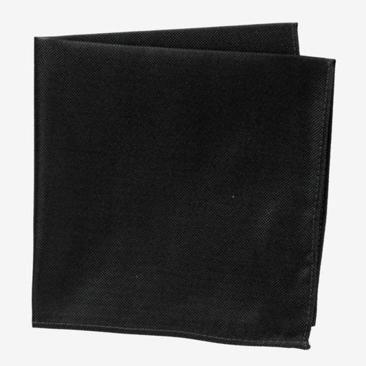 Monti-Einstecktuch-VINCENZO-Seide-Oxford-Gewebe-Business-Formal-Festlich-Anzug-schwarz-9000-1