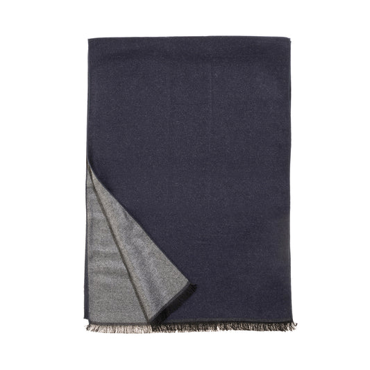 Herren Schal 30 x 180cm navy uni