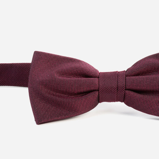 Monti-Fliege-Schleife-VALENTINO-Seide-Oxford-Gewebe-Business-Formal-Festlich-Anzug-bordeaux-5000-2