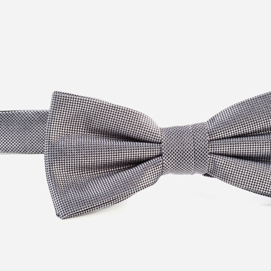 Monti-Fliege-Schleife-VALENTINO-Seide-Oxford-Gewebe-Business-Formal-Festlich-Anzug-silber-9300-2