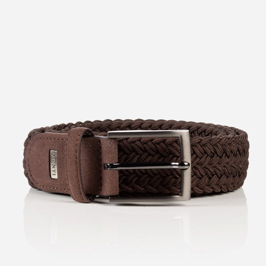 Monti-Havanna-Flecht-Guertel-Herren-Casual-Chino-Golf-braun-6500-pic1