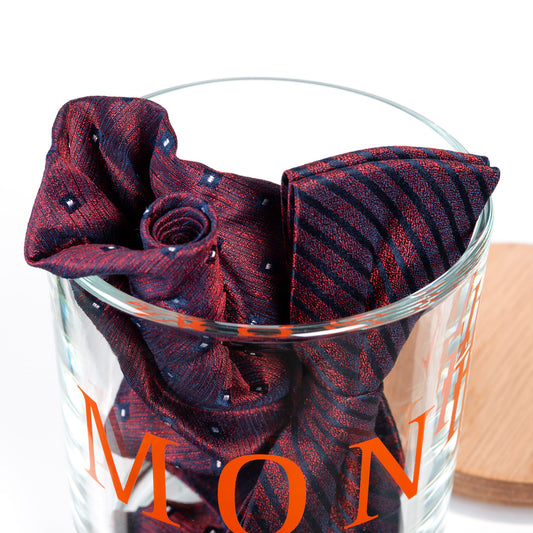 SANI bordeaux streifen