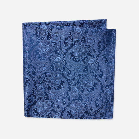 TIAN blue paisley