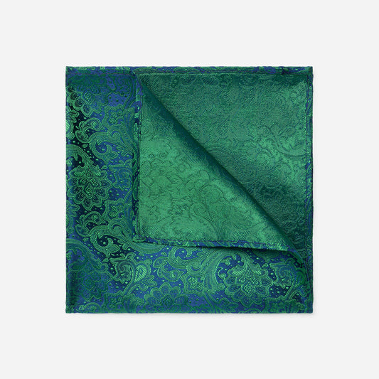TIAN green paisley