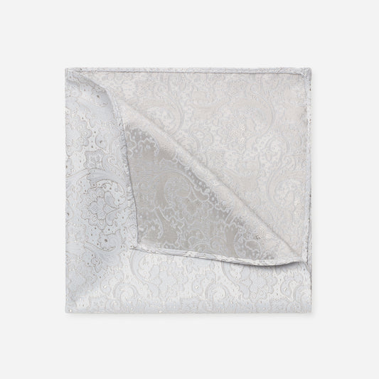 TITIAN silver paisley