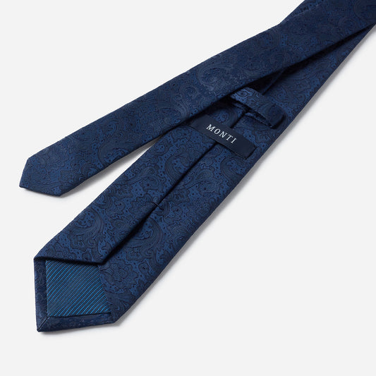 LAPO navy paisley