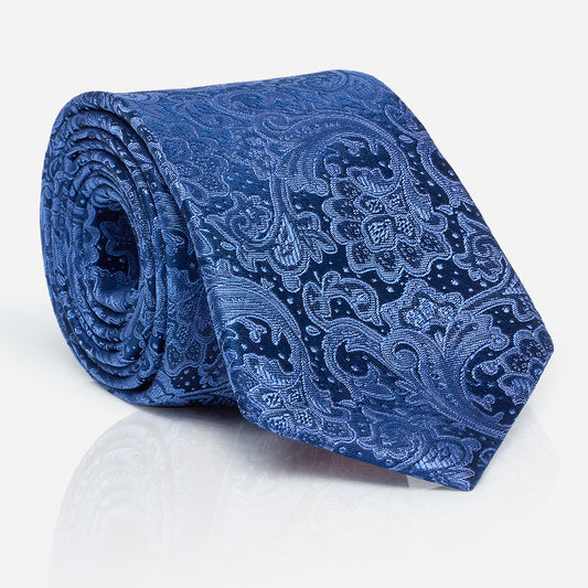 LUAN blue paisley