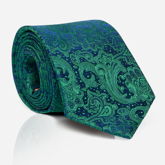 LUAN green paisley