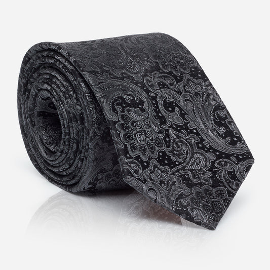 LUAN grey paisley