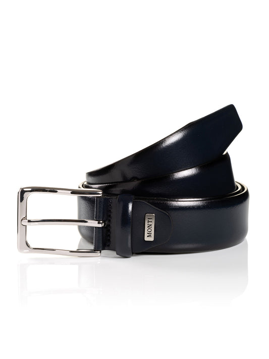 REDDING black uni – Herren-Anzuggürtel 3,5 cm